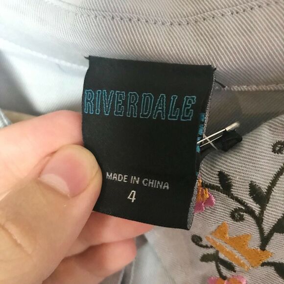 Riverdale NWT Betty Size 4X  Tie Front Top Hot Topic 100% Cotton Cosplay Blouse - Picture 2 of 8